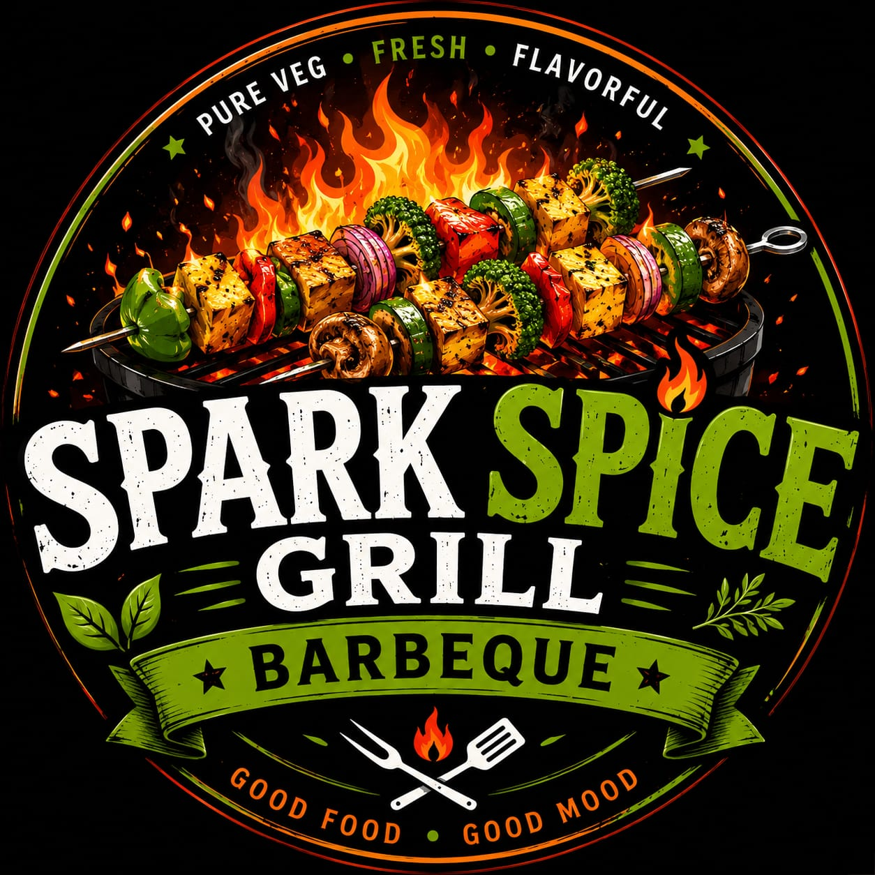 Spark Spice Grill - Punjabi Chaska Logo